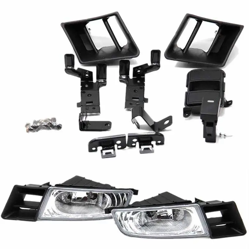 

Auto Fit For Honda Civic 2006-2008 1 Set Front Fog Lamp Cover Trim Replace