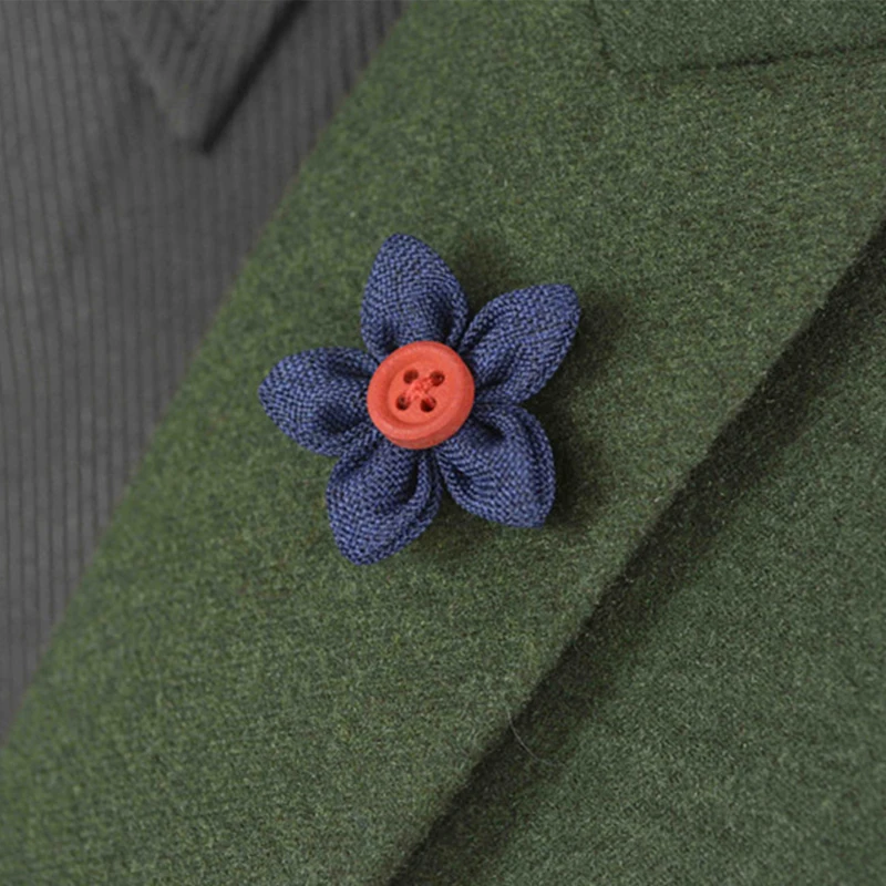 2pcs Men Women Suits Handmade Boutonniere Stick Brooches Wedding Party Ladies Brooch Lapel Pin Jewelry Clothing Accessories|Броши| |