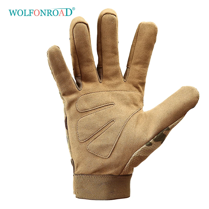 WOLFONROAD зимние термальные камуфляжные перчатки, перчатки для скалолазания, перчатки для охоты на открытом воздухе, перчатки для туризма, военные тактические армейские перчатки