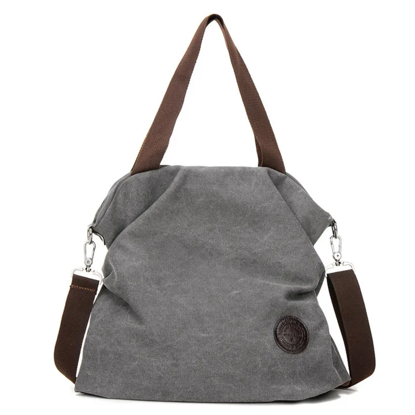 

New 2018 Women Bag Vintage Canvas Handbags Messenger bags for Women Handbag Shoulder Bags High Quality Casual bolsa