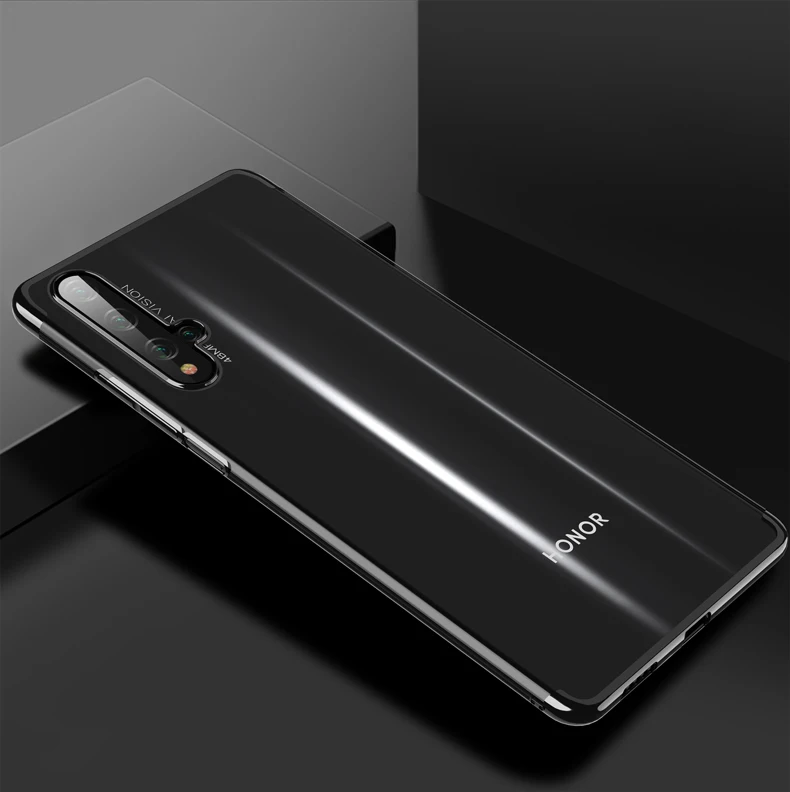 Чехол KEYSION с покрытием для телефона Huawei Honor 20 Pro 20i Lite View V20 прозрачная Мягкая