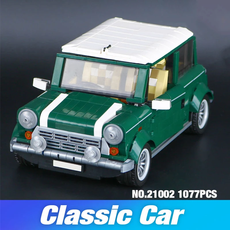 

Building Blocks Technic Series 21002 1108 pcs City MINI Cooper compatible legoed 10242 Diy Toys Model Bricks Lepin City Cars
