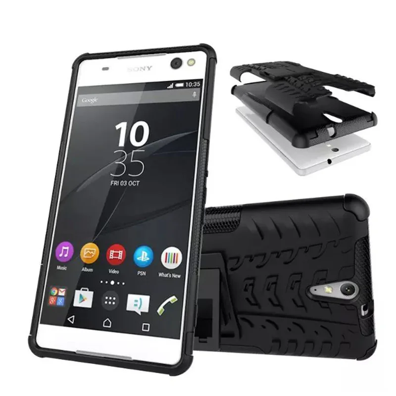 For Sony Xperia C5 Ultra Case Luxury TPU Shock Proof Silicone + Hard Cover For Sony Xperia C5 Ultra Dual E5533 E5553 Back Case For Sony Xperia C5 Ultra Case Luxury TPU Shock Proof Silicone + Hard Cover For Sony Xperia C5 Ultra Dual E5533 E5553 Back Case
