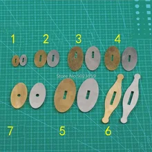 9 Размер Защита для ножа латунь/нержавеющая сталь защита дизайн DIY ручка ножа защита