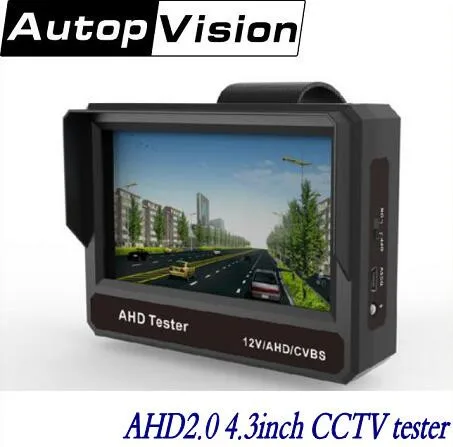 AT430TAC 4,3 дюймовый дисплей 5MP/AHD/5MP TVI/1080 P CVI 4 в 1 камеры видеонаблюдения Тестер поддержка HaiKang коаксиальный управления