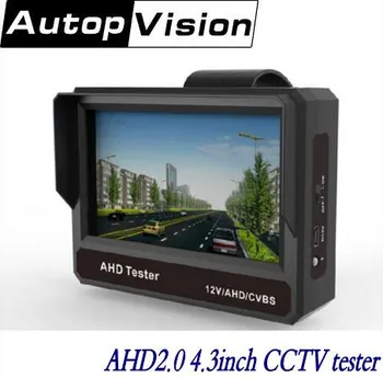 

AT430TAC 4.3inch display 5MP AHD / 5MP TVI / 1080P CVI 4-in-1 cctv camera tester support HaiKang coaxial control