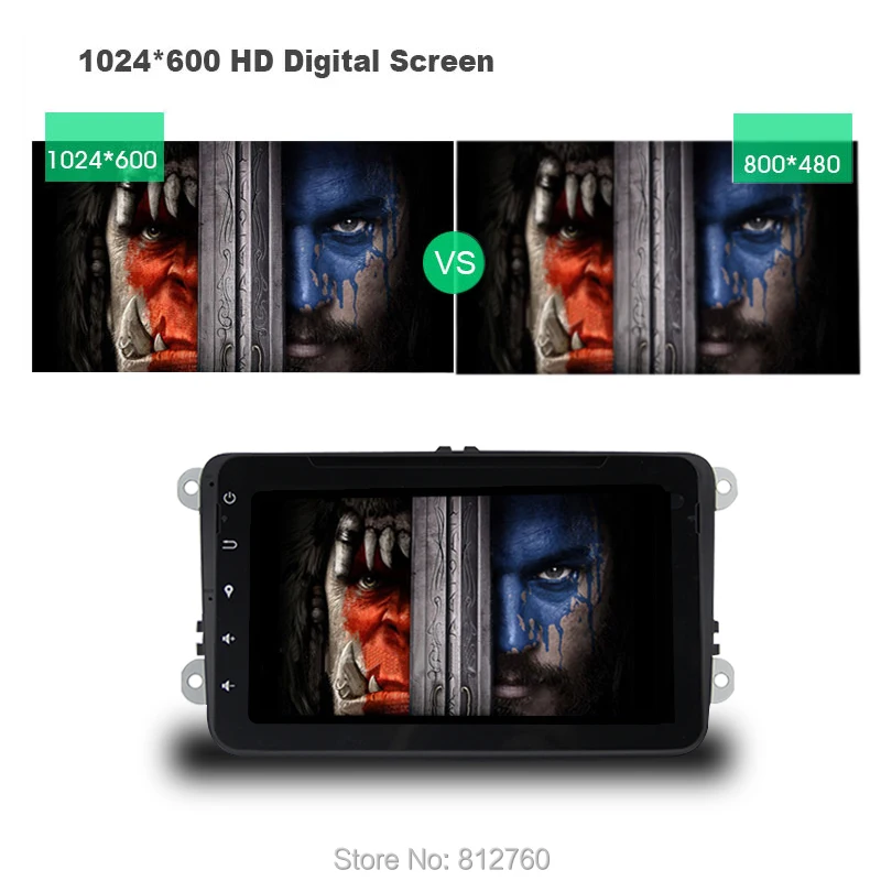 Perfect 8 Core 4G RAM Android 9.0 Car GPS Radio for Volkswagen VW Passat B6 polo touran Golf Caddy JETTA TIGUAN CC headunit DVD player 4