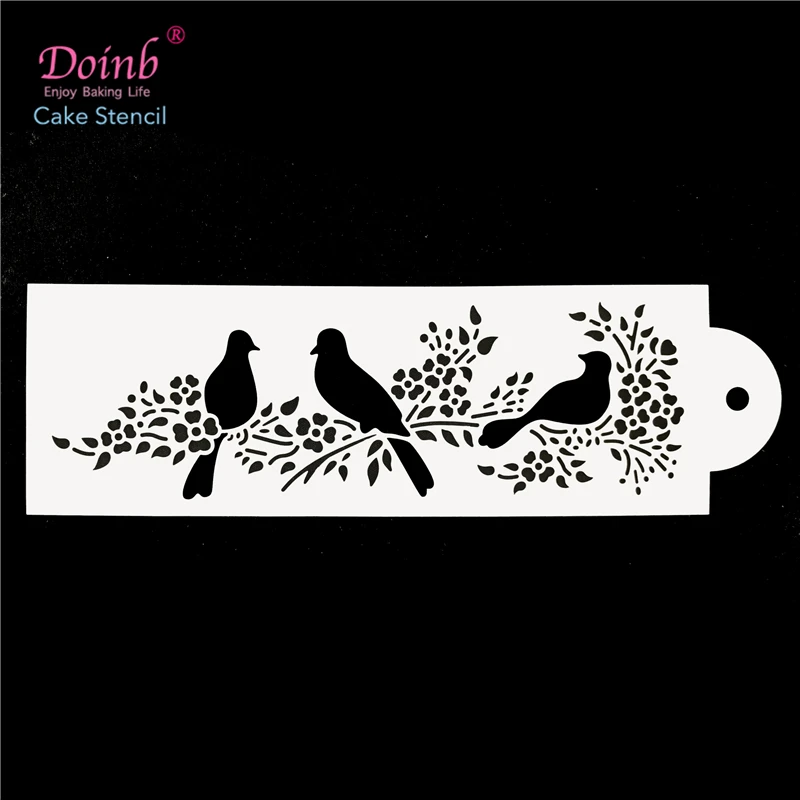 

Animal Bird Flower Cake Stencil Baking Mold Cupcake Canvas Wall Painting Album Decorative Embossing Paper Cards DIY Craft Tool