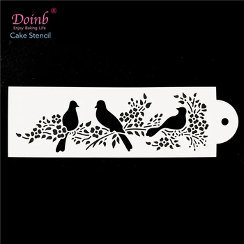

Animal Bird Flower Cake Stencil Baking Mold Cupcake Canvas Wall Painting Album Decorative Embossing Paper Cards DIY Craft Tool