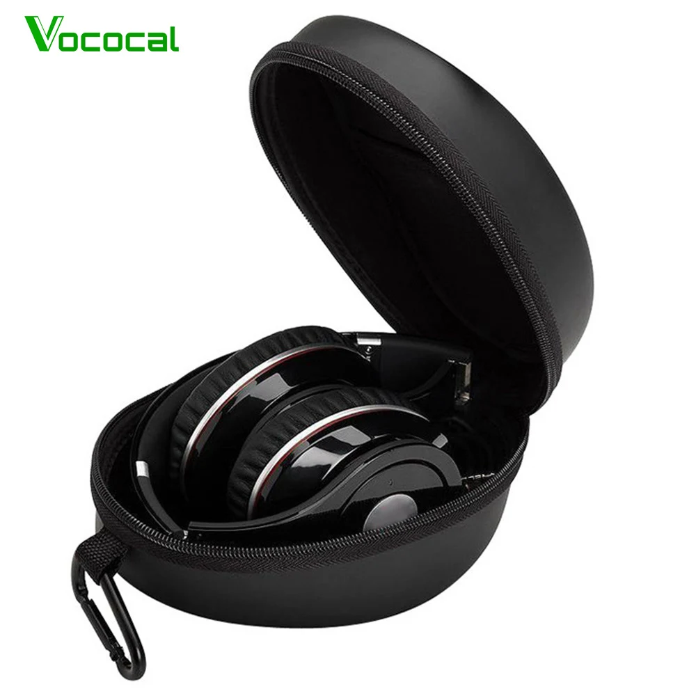 

Vococal Oval Shockproof Waterproof Headphone PU EVA Hard Carrying Storage Case Box for JVC HA-S600 Beats Studio Solo Mixr Solo