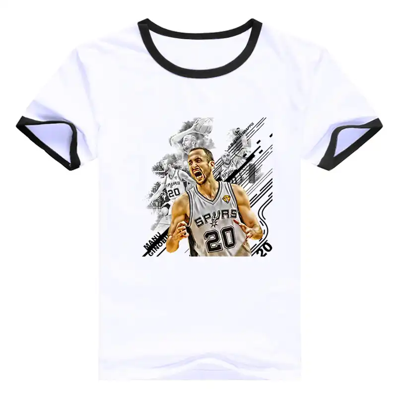 manu ginobili jersey shirt