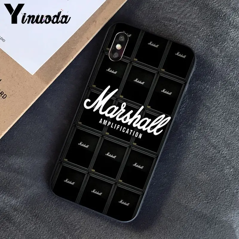 Yinuoda гитара amp marshall Новинка чехол для телефона Fundas чехол для iPhone 8 7 6 6S 6Plus 5 5S SE XR X XS MAX Coque Shell