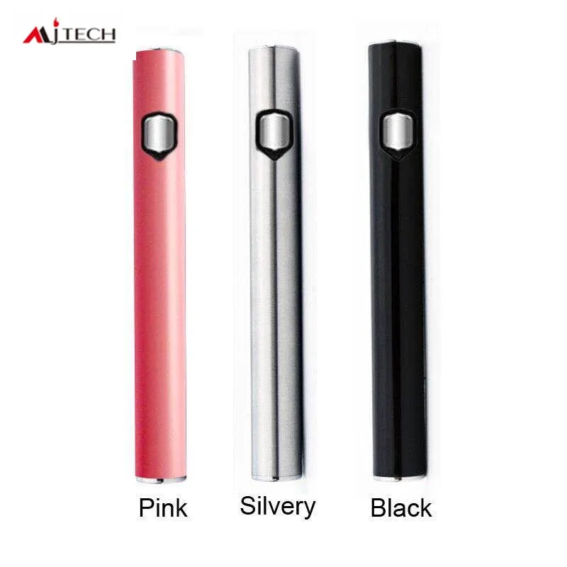

Original MJTECH C10 Battery 280mAh Vape Mini Kit Battery Built-in 510 Thread with usb charging Electronic Cigarette Mod