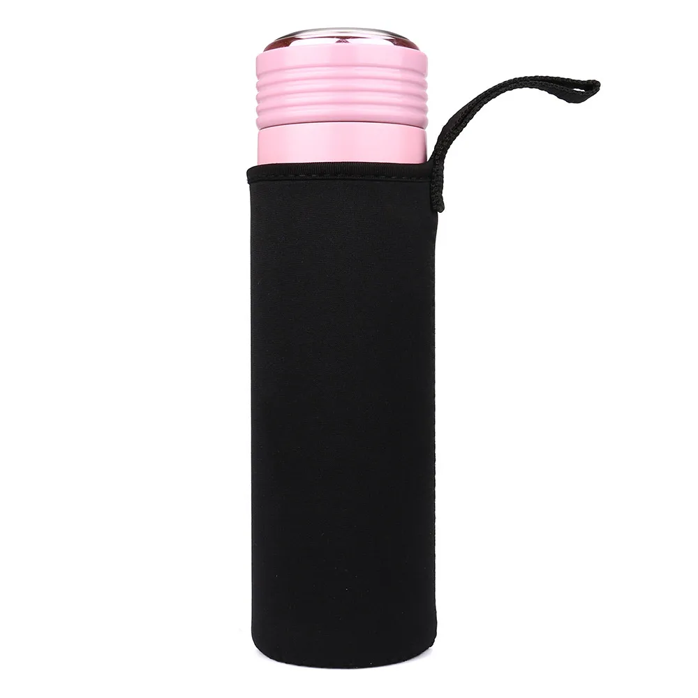 الرياضة غطاء زجاجة مياه النيوبرين عازل كم حقيبة حالة الحقيبة ل 550 مللي الغوص كوب مجموعة الأزياء بسيطة