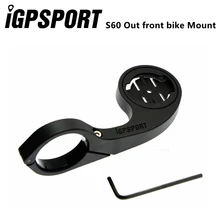 Igpsport s60 montagem melhor vendedor acessórios da bicicleta estender para fora frente montar titular guiador para garmin xoss bicicleta computador