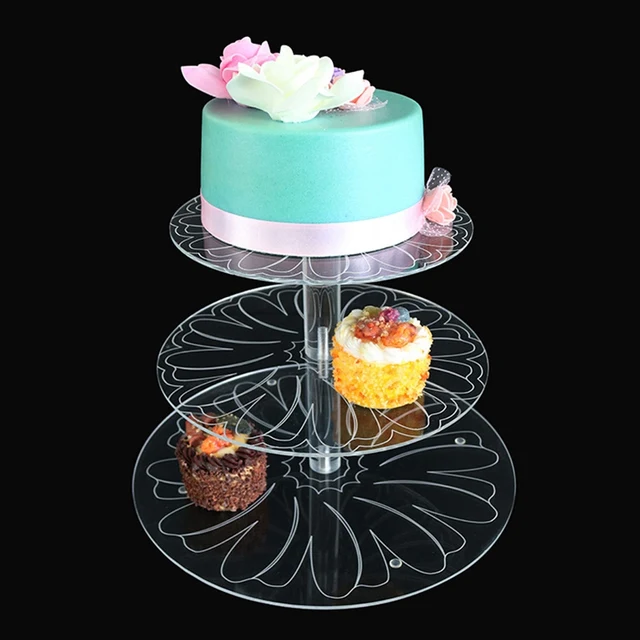 3 Tiers Cake Stand Birthday Party Wedding Cupcake Rack Dessert Display
