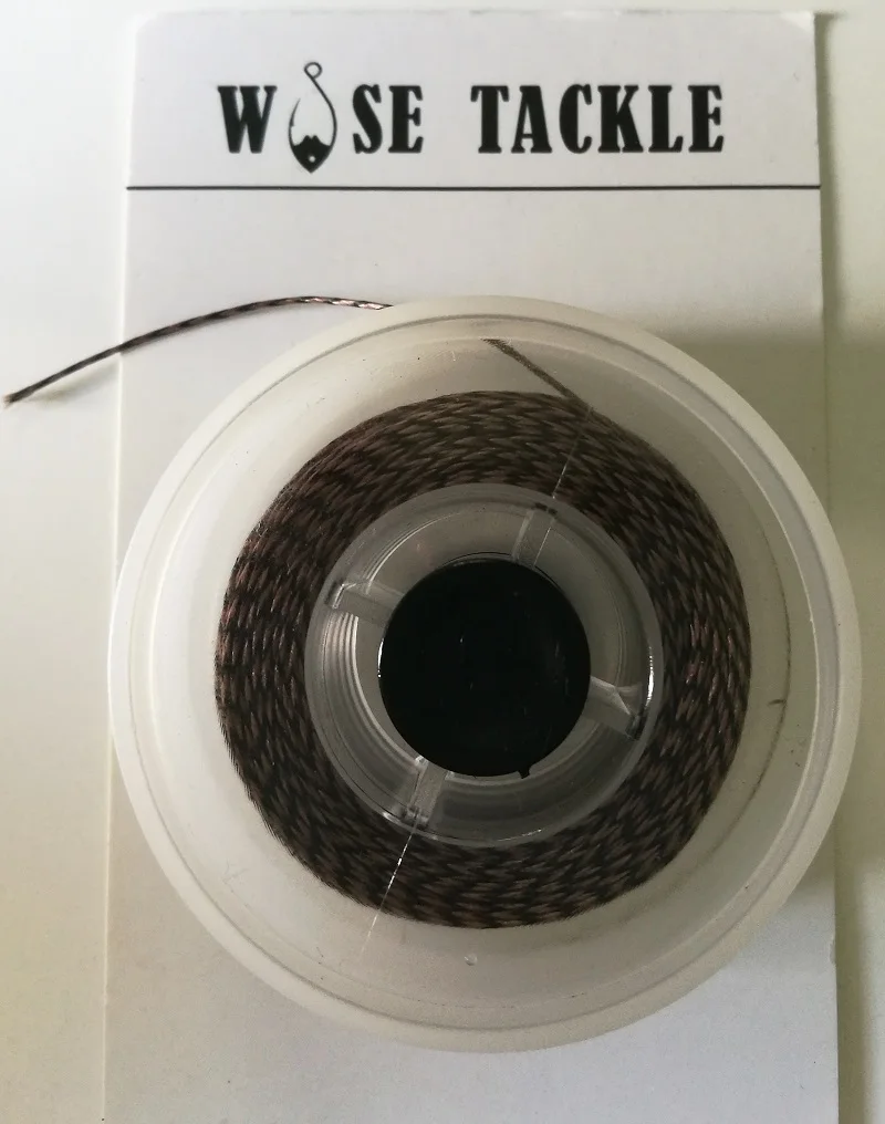 

1PC Wise Tackle 20M/30M non coated hooklink in Brown 15LB/ 25 LB/35LB - Carp Fishing Lines