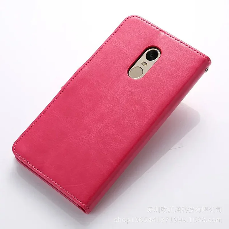 For Xiaomi Redmi Note 4X Case Cover MEAFORD Flip Leather Back Cover Case For Redmi Note 4X Wallet Style Card Pocket Phone Case (16)