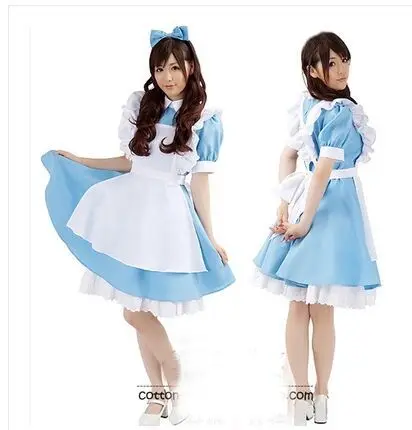 alice in wonderland cosplay costume maid dress uniforms cute halloween costumes for girls on aliexpresscom alibaba group