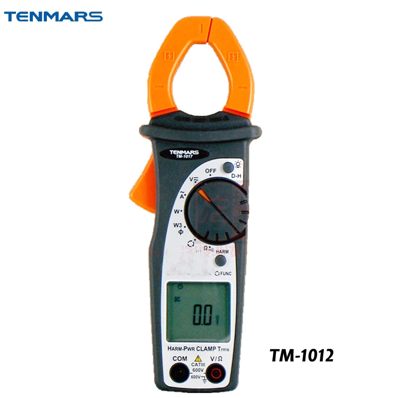 

TENMARS TM1012 AC 3 1/2 LCD Display Automatic Shift/Manual Shift Digital Clamp Meter
