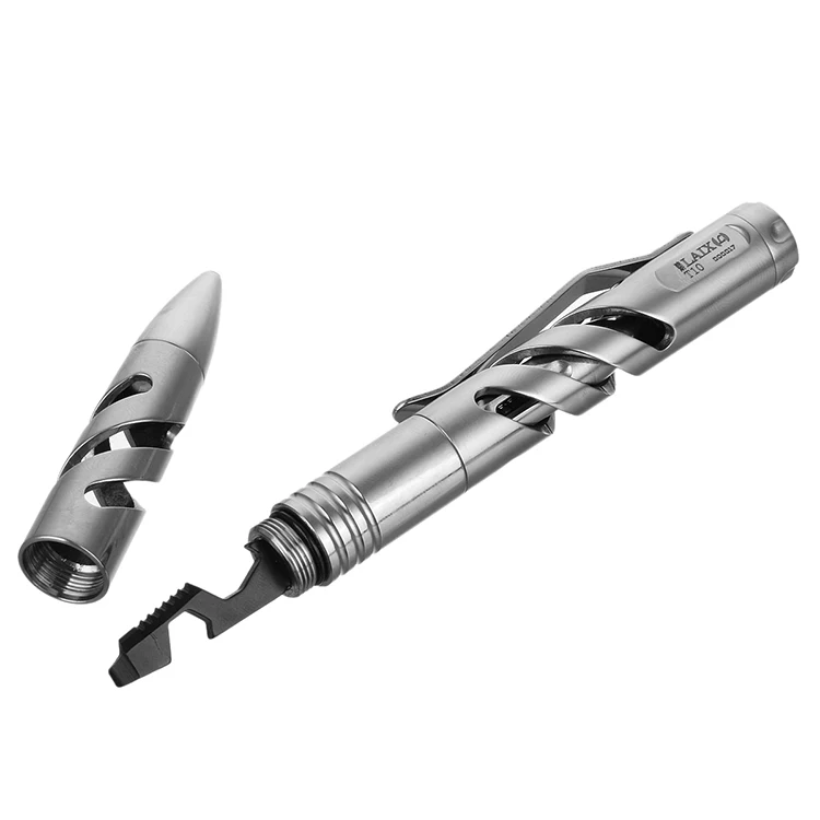 Laix T10 инструмент для самозащиты титановый сплав EDC тактическая ручка свисток