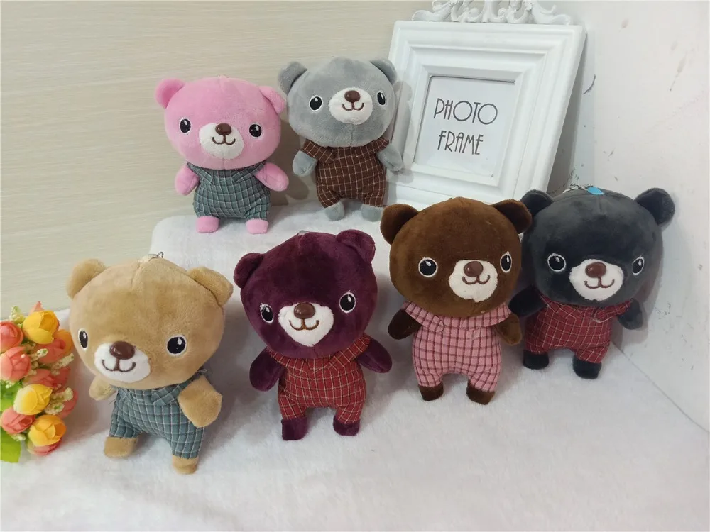 1PC Anime Plush Cartoon Black/&White Bear Doll Toy Soft Plush Craft Kids Gift US