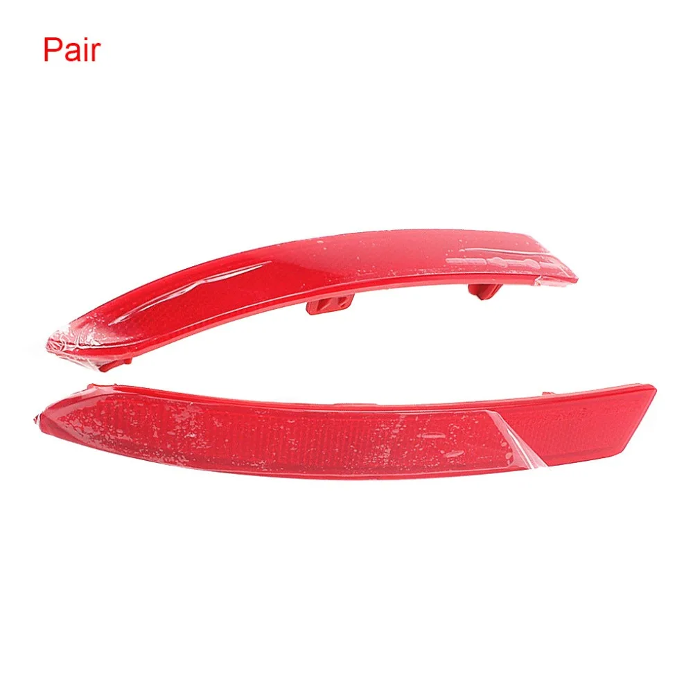 

Left Right Rear Marker Bumper Trim Decoration Reflector Piece For BMW 5 Series F10 LCI 14-16 528i, 528ix, 535d, 535dx, 535i