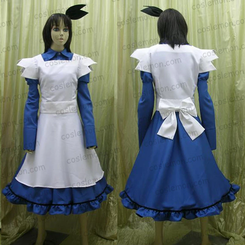 Are You Alice Marianne Cosplay Costume Halloween Uniform Outfit Dress Apron Headdress Custom Made Cosplay Costume Costume Halloweenhalloween Costumes Dresses Aliexpress