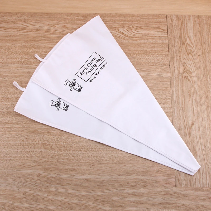

50pcs Reuseable Cloth Piping Bag Dessert Decorators Bag Pastry Bag Icing Cream Piping Cake Cupcake Decorating Tools