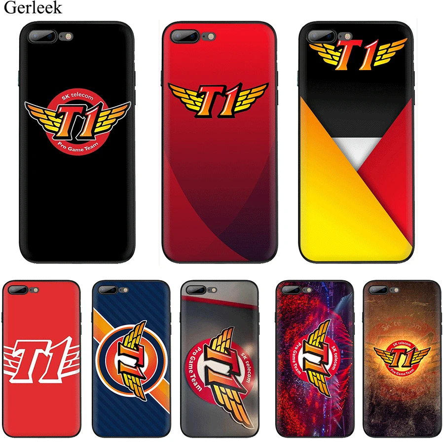 

Mobile Phone Case TPU for iPhone 6 6s 8 7 Plus iPhone 11 Pro X XR XS Max 5 5s SE Cover New LOL Game SKT T1 Logo Shell Casing
