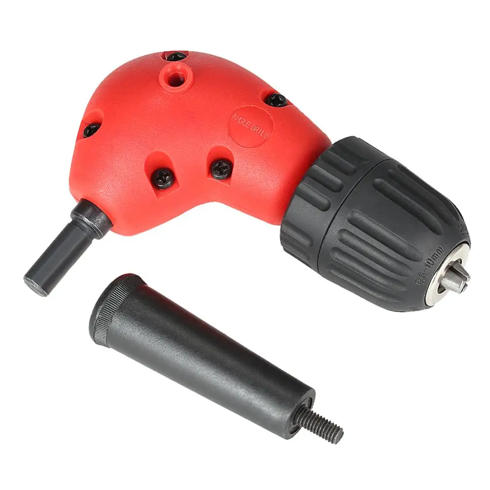 

0.8-10mm 90 Degree Right Angle Round Shank Drill Attachment Jaw Chuck Adapter