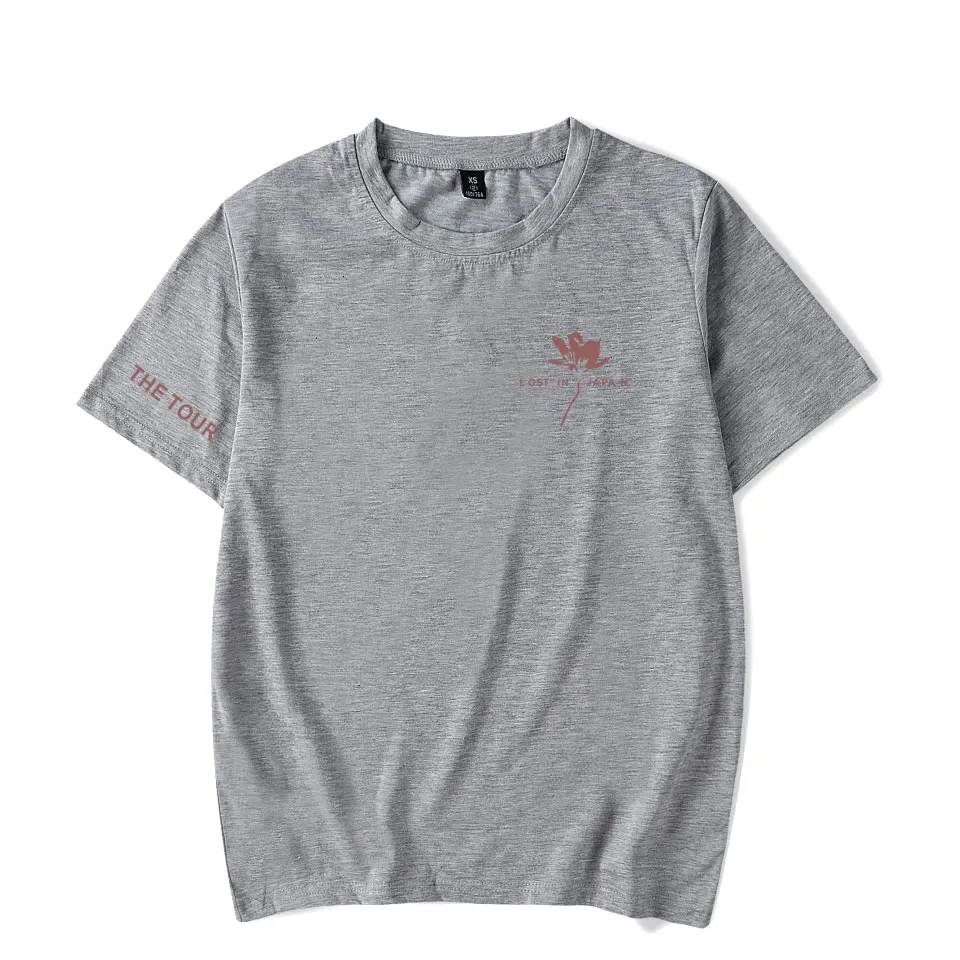 

2019 latest fashion casual Sean mendes T-shirt men and women short-sleeved boy singer T-shirt summer cool men's printing xxs-4xl