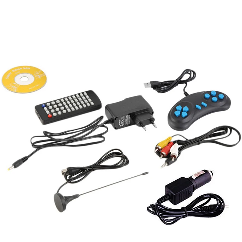 LONPOO 10 1 дюймов портативный dvd плеер TFT ЖК экран мультимедийный DVD с автомобильным
