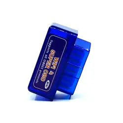 V1.5 Super OBD ELM327 WI-FI Беспроводной OBD2 автомобиля диагностический сканер Мини ELM 327 Wi Fi V1.5 Поддержка Все OBDII протоколы