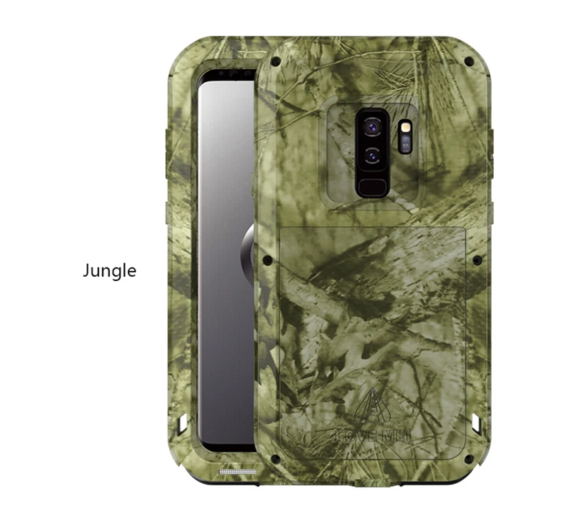 LOVE MEI Camouflage Metal Case For Galaxy S9 Plus (13)