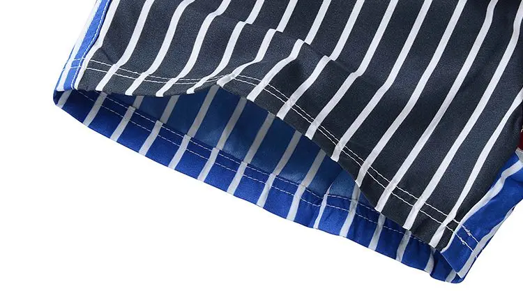 LKBEST модные шорты мужские быстросохнущие полосатые мужские пляжные шорты брендовые свободные шорты европейский размер бермуды купальники мужские 1403