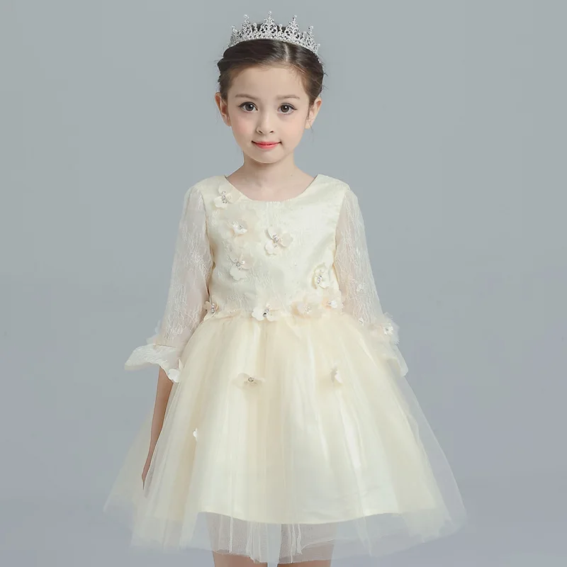 

New Girl Party Dress Children Clothes Teenagers Princess Dress Wedding Party Kid Evening Dress Performance Costume High Quality