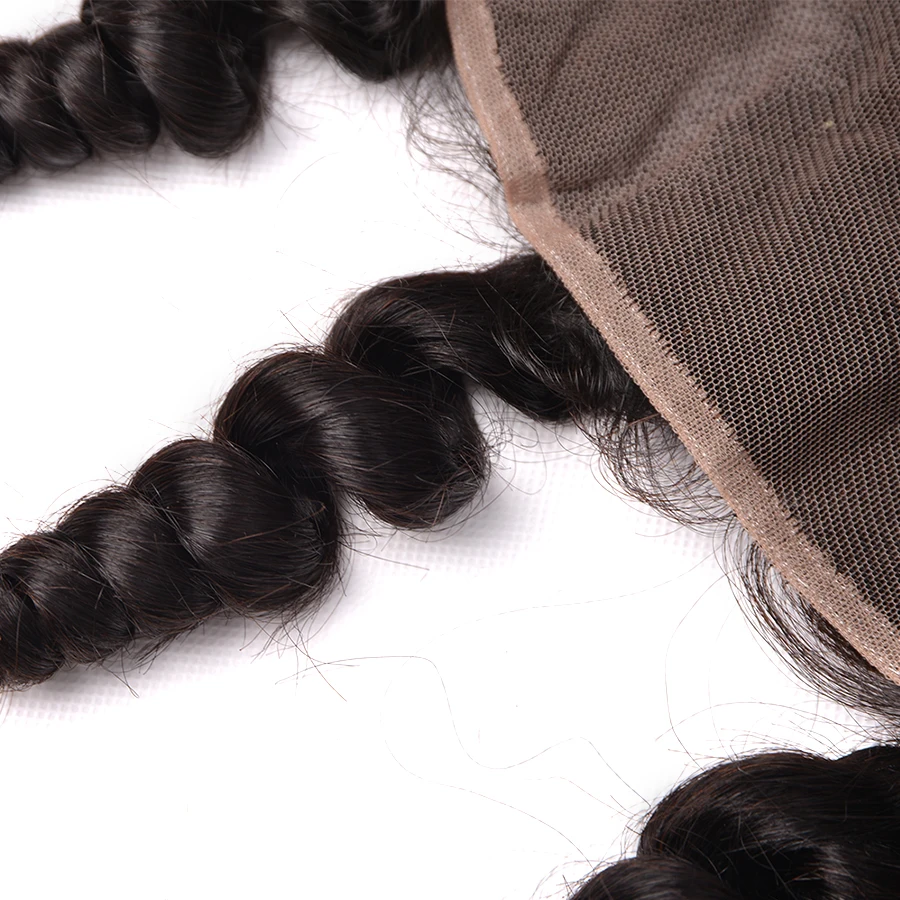 altBrazilian Hair Weave Bundles With Closure Pre Plucked Human Hair Loose Wave Bundles With Frontal Closure Remy Hair Mslynn Hair