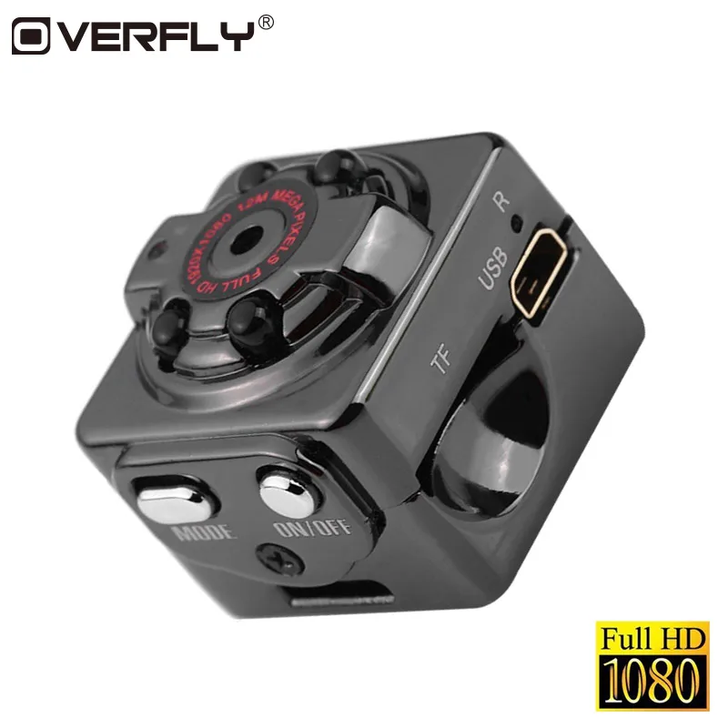 Overfly SQ8 мини камера HD 1080 P рекордер DV датчик движения ночного видения микро Спорт