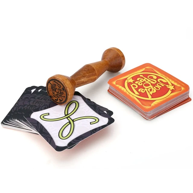 Jeu de société Totem Express en anglais, jeton de jungle, paire rapide,  vitesse, forêt pour fête, cartes amusantes avec bois - AliExpress