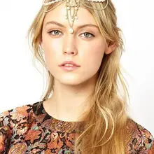 Украшения для волос, украшения для волос невесты, женские кисточки, ободки, модные индийские бисерные, в стиле бохо, головной убор, свадебные украшения для волос