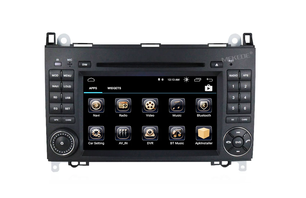 Discount MEKEDE 1024*600  Android 8.1 2din Car DVD GPS Head unit for Mercedes Benz B200 A B Class W169 W245 Viano Vito W639 Sprinter W906 8