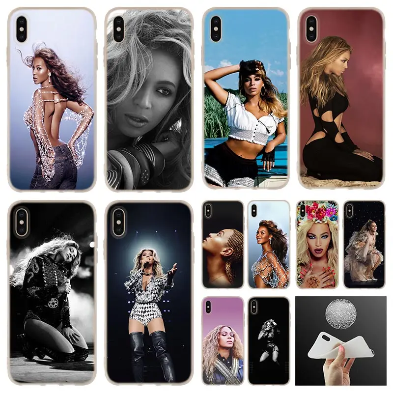 

Beyonce Giselle Knowles soft Phone Case cover For iPhone 11 2019 XI R 4 5 5S SE 6 6s 7 8 Plus x XR XS Max case
