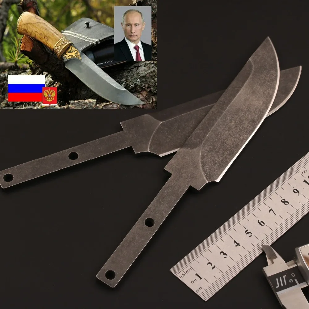 Карманный нож заготовки лезвия из нержавеющей стали 440C фиксированное лезвие