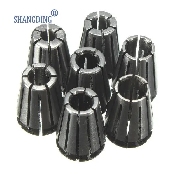 7pcs ER11 Milling Chuck Spindle Collet NC Milling Engraving the Special