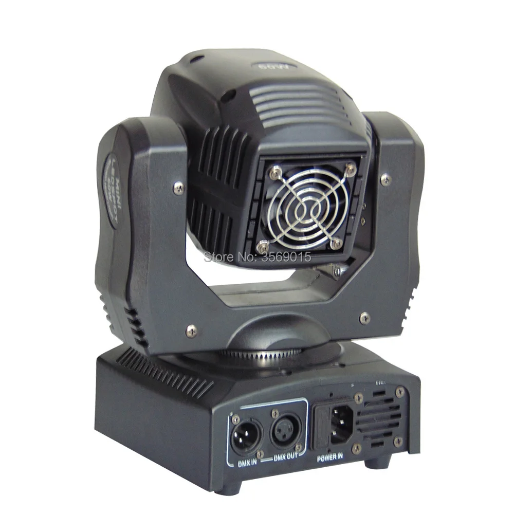 Eyourlife LED Inno Pocket Spot Mini Moving Head Light 60 Вт DMX dj 7 gobos effect stage lights|Эффект освещения сцены| |