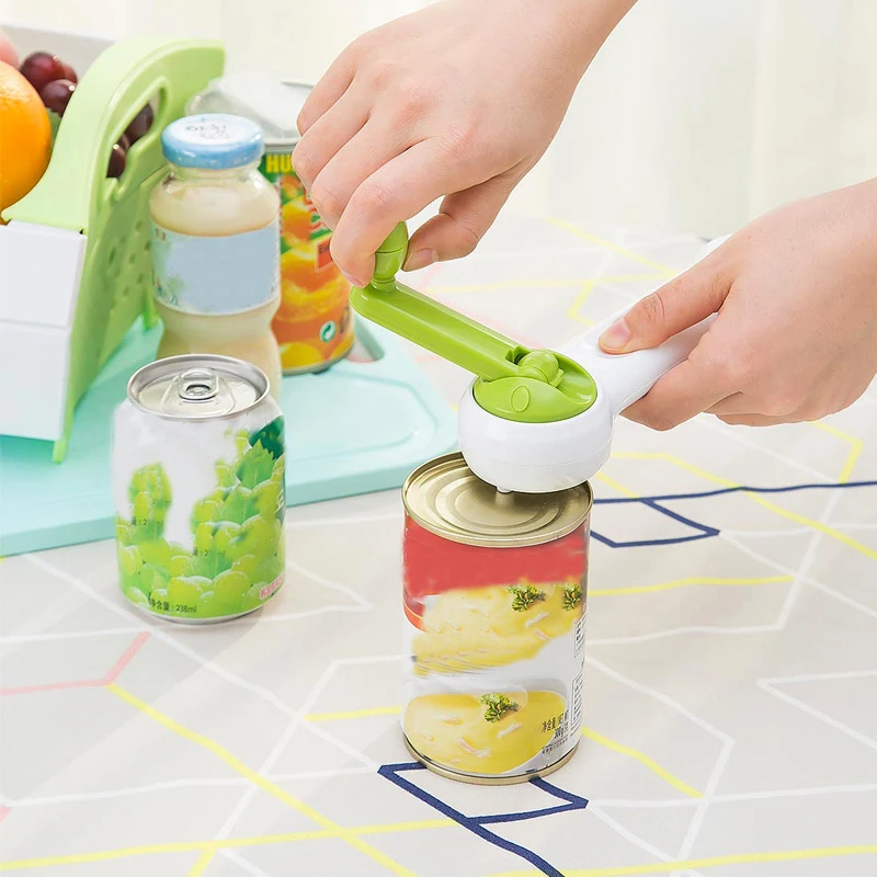 

6 in 1 Multi Function Cans Opener Tin Jars Bottles Openers Cooking Beer Party Tools Kitchen Dining Bar Home Accessories Supplies
