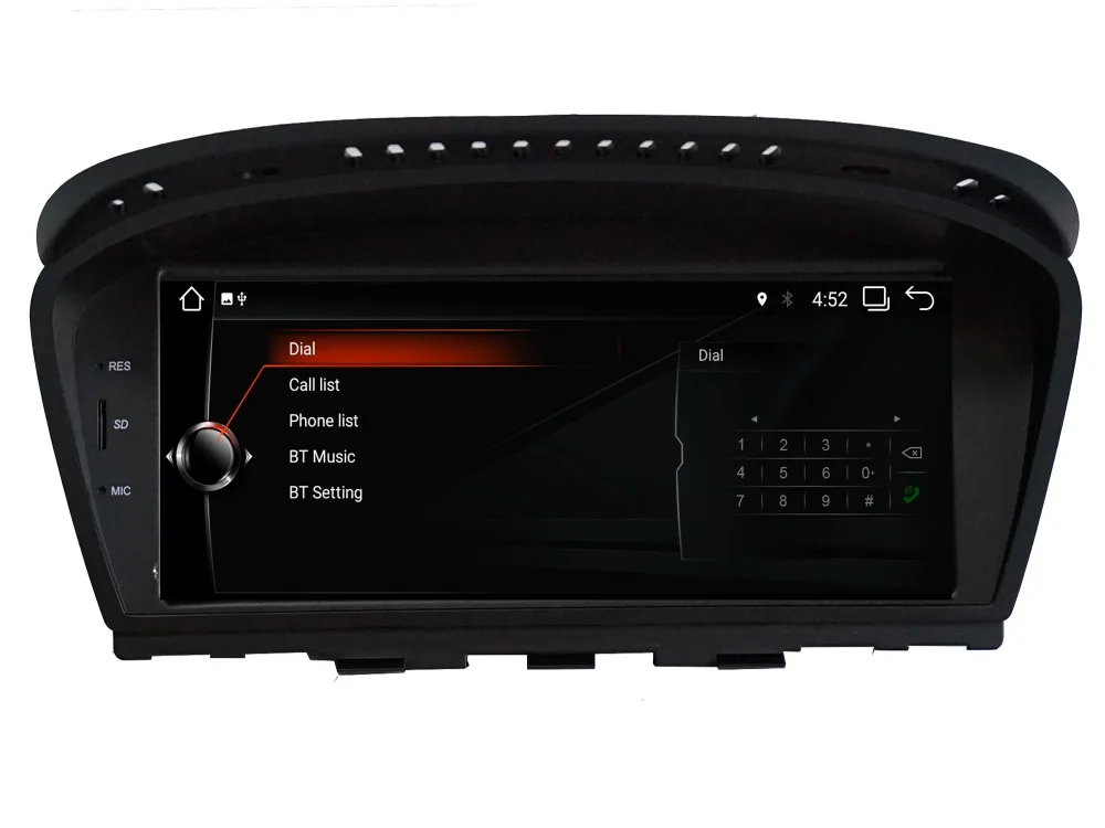 Top FOR BMW 5 Series E60 E61 E63 E64 3 Series E90 E91 E92 Android 7.1 Car DVD player gps audio car monitor stereo screen 10