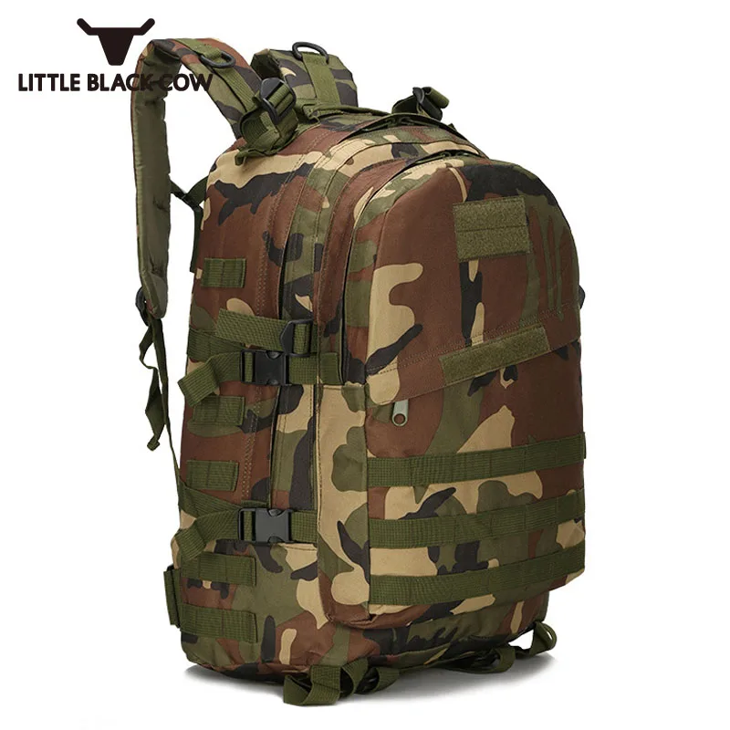 

New Men 3D Camo Printed Backpack 40L Military Bag Army Travel School Rucksack Waterproof Camouflage Laptop Bag Mochila Feminina