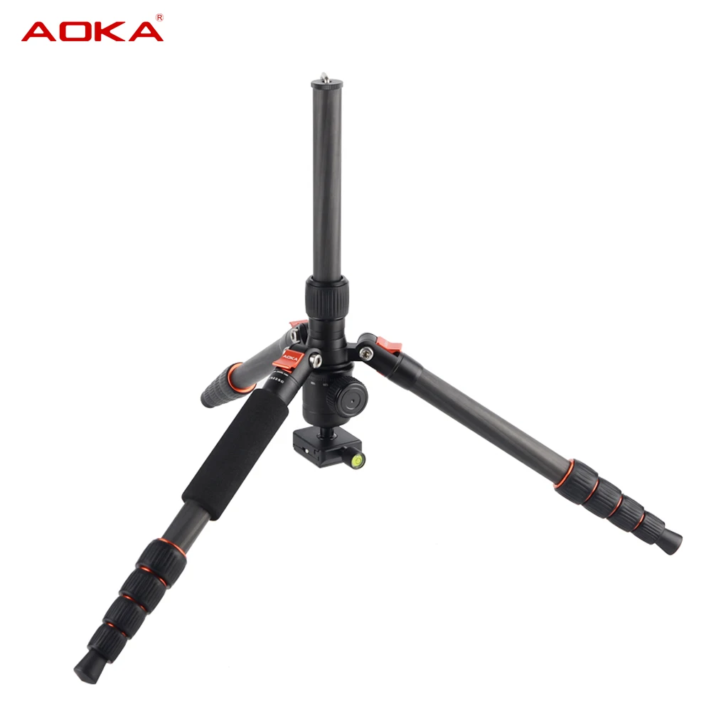  Professional Carbon fiber Tripod & Monopod KR225C Pro For DSLR Camera / Portable Traveling Tripod M